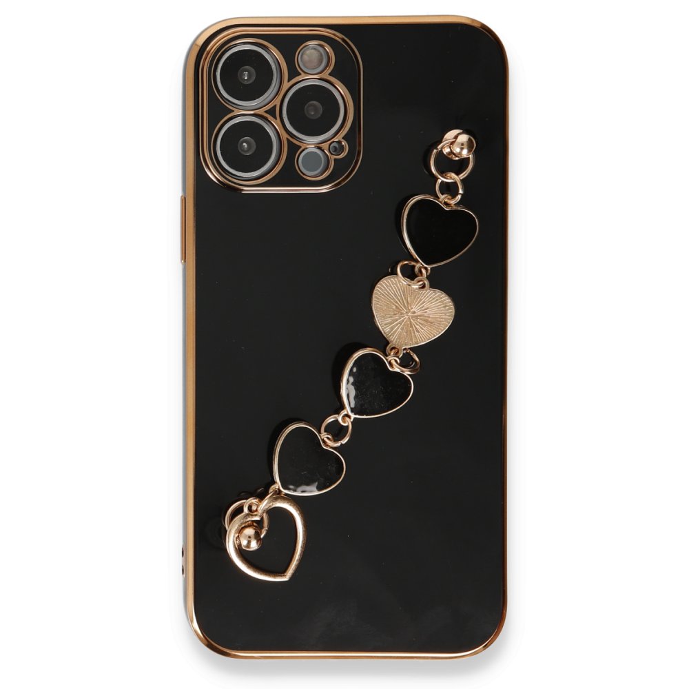  iPhone 14 Pro Kılıf Esila Silikon - Siyah