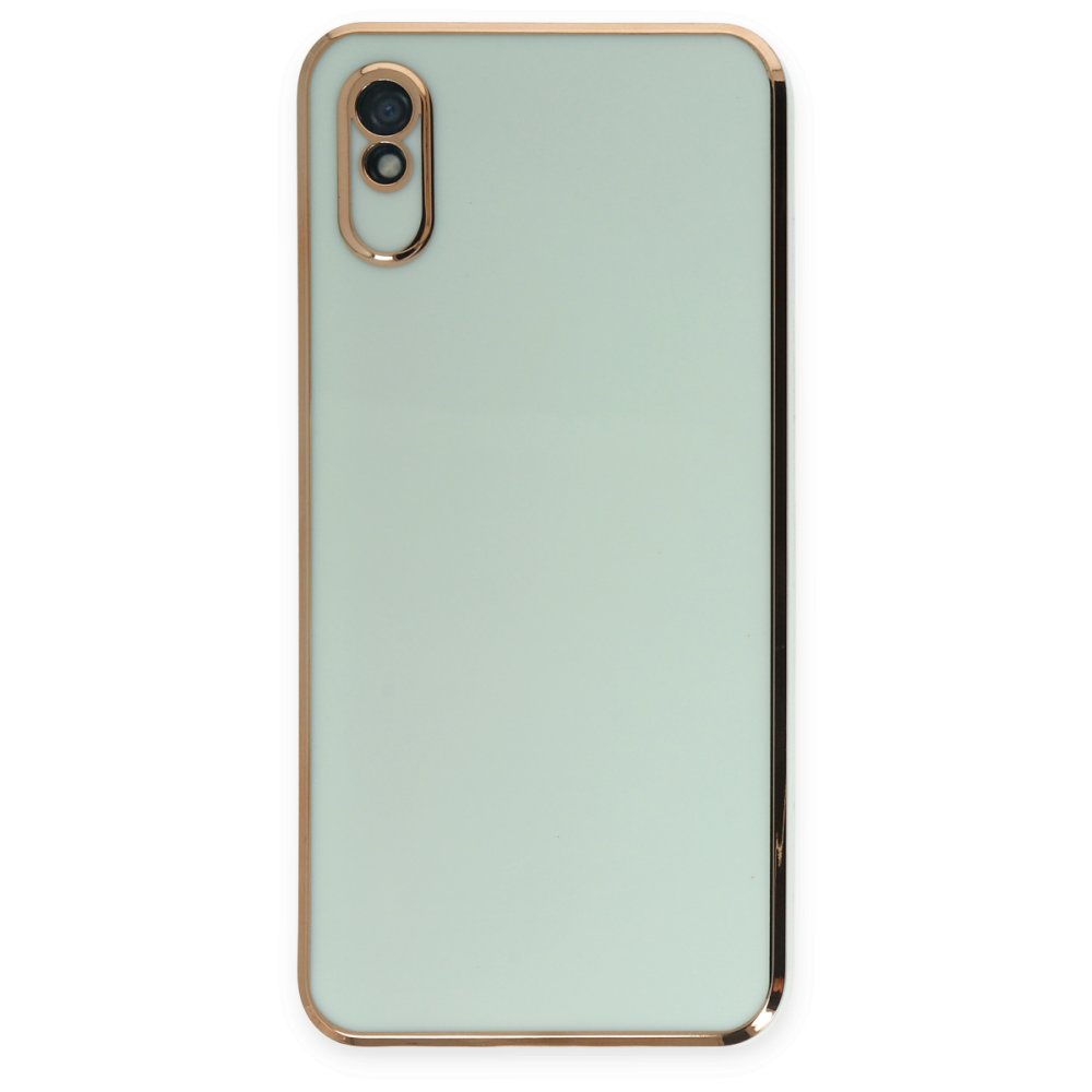 Redmi 9A Kılıf Volet Silikon - Açık Yeşil Redmi 9A Kılıf Volet Silikon - Açık Yeşil