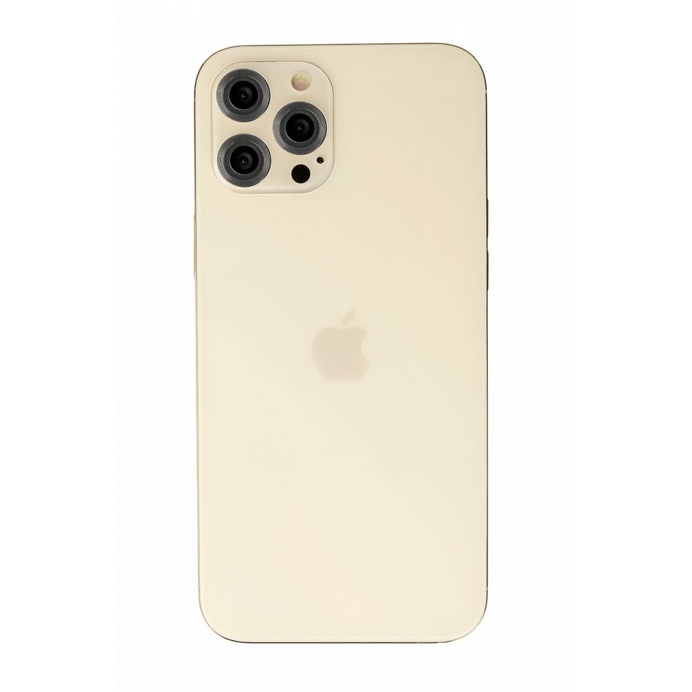 iPhone 12 Pro Max Metal Kamera Lens - Siyah