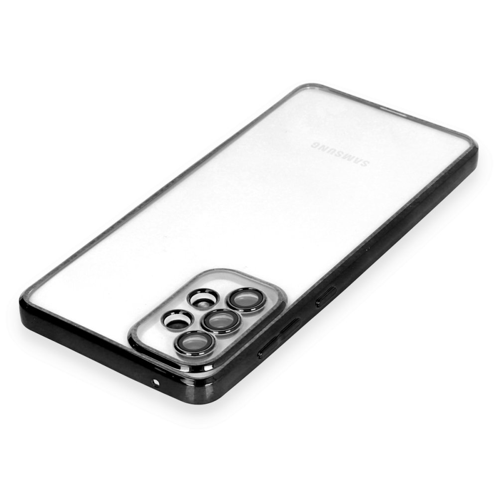 Samsung Galaxy A33 5G Kılıf Razer Lensli Silikon - Siyah Samsung Galaxy A33 5G Kılıf Razer Lensli Silikon - Siyah