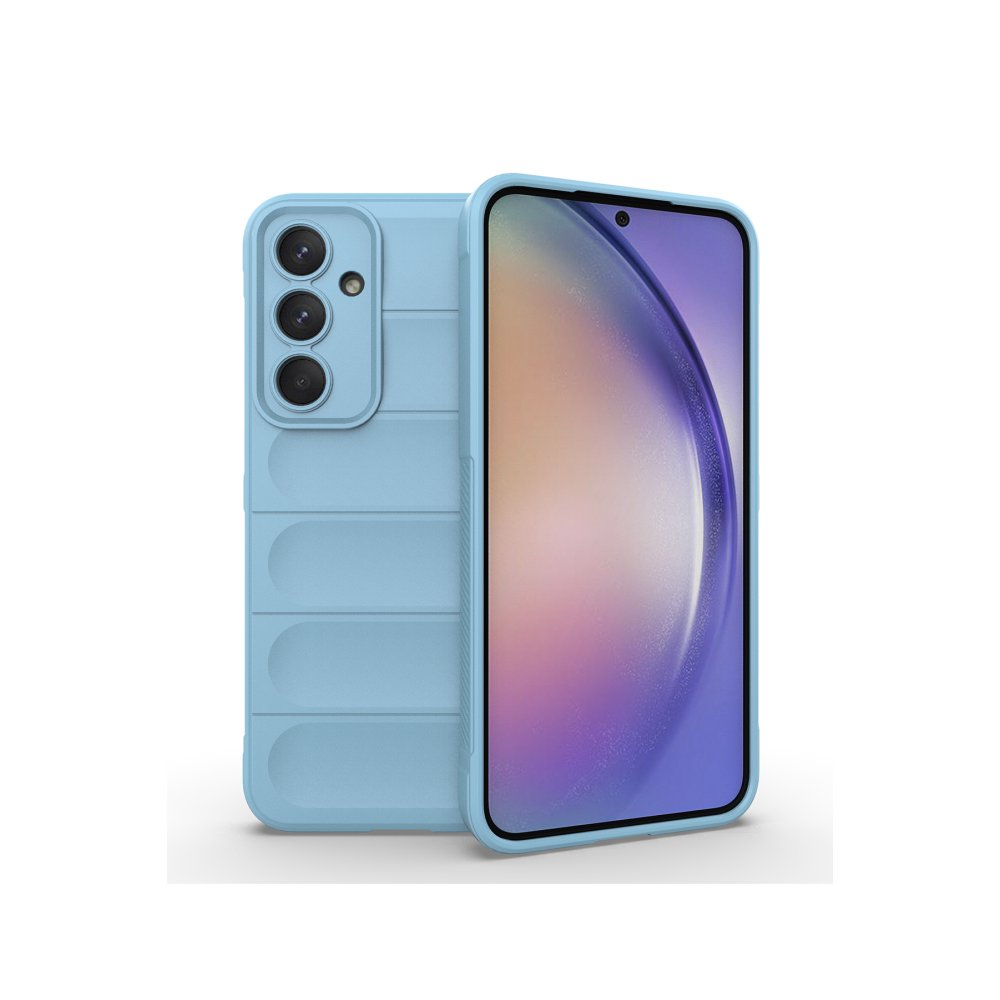  Samsung Galaxy A35 5G Kılıf Optimum Silikon - Sky Blue