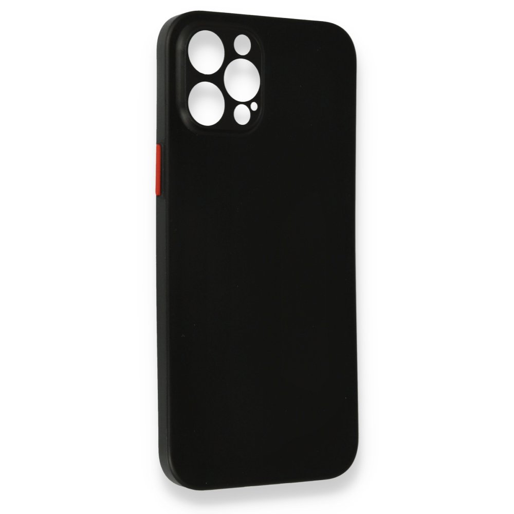 iPhone 12 Pro Max Kılıf PP Ultra İnce Kapak - Siyah iPhone 12 Pro Max Kılıf PP Ultra İnce Kapak - Siyah