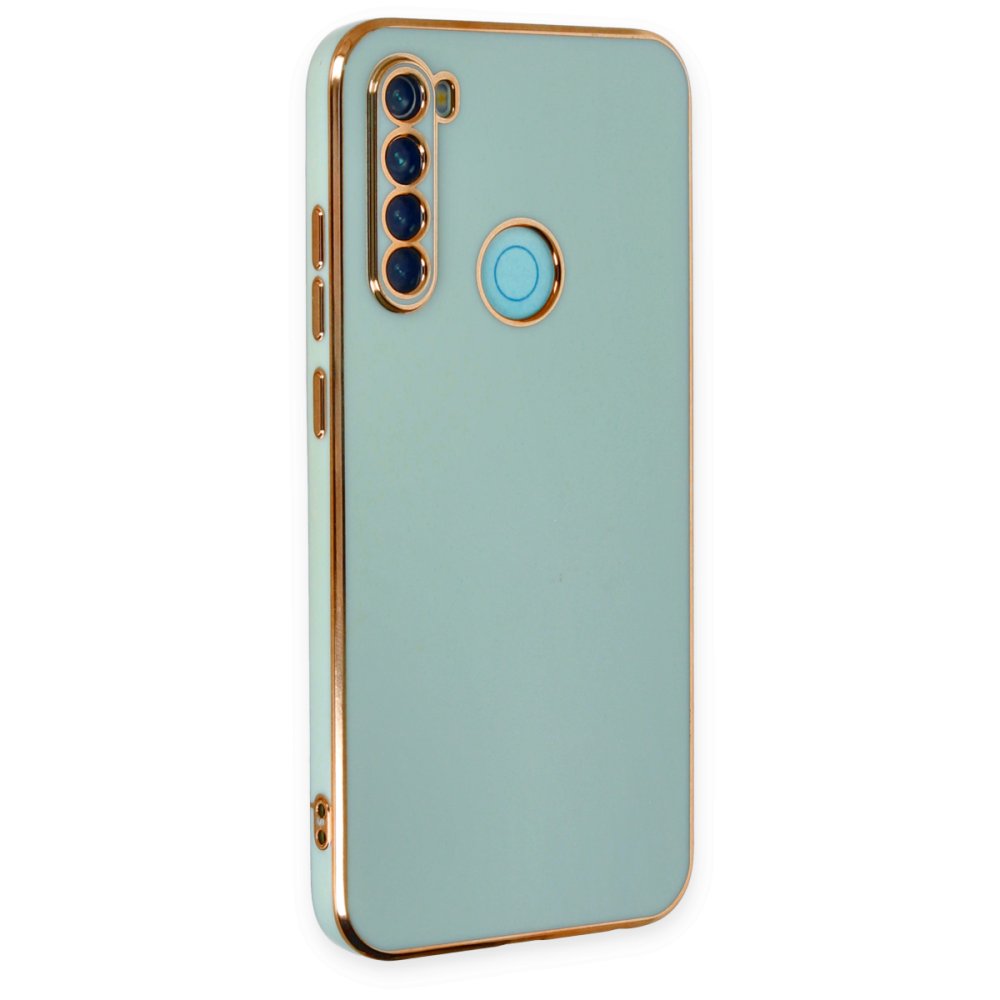 Redmi Note 8 Kılıf Volet Silikon - Açık Yeşil