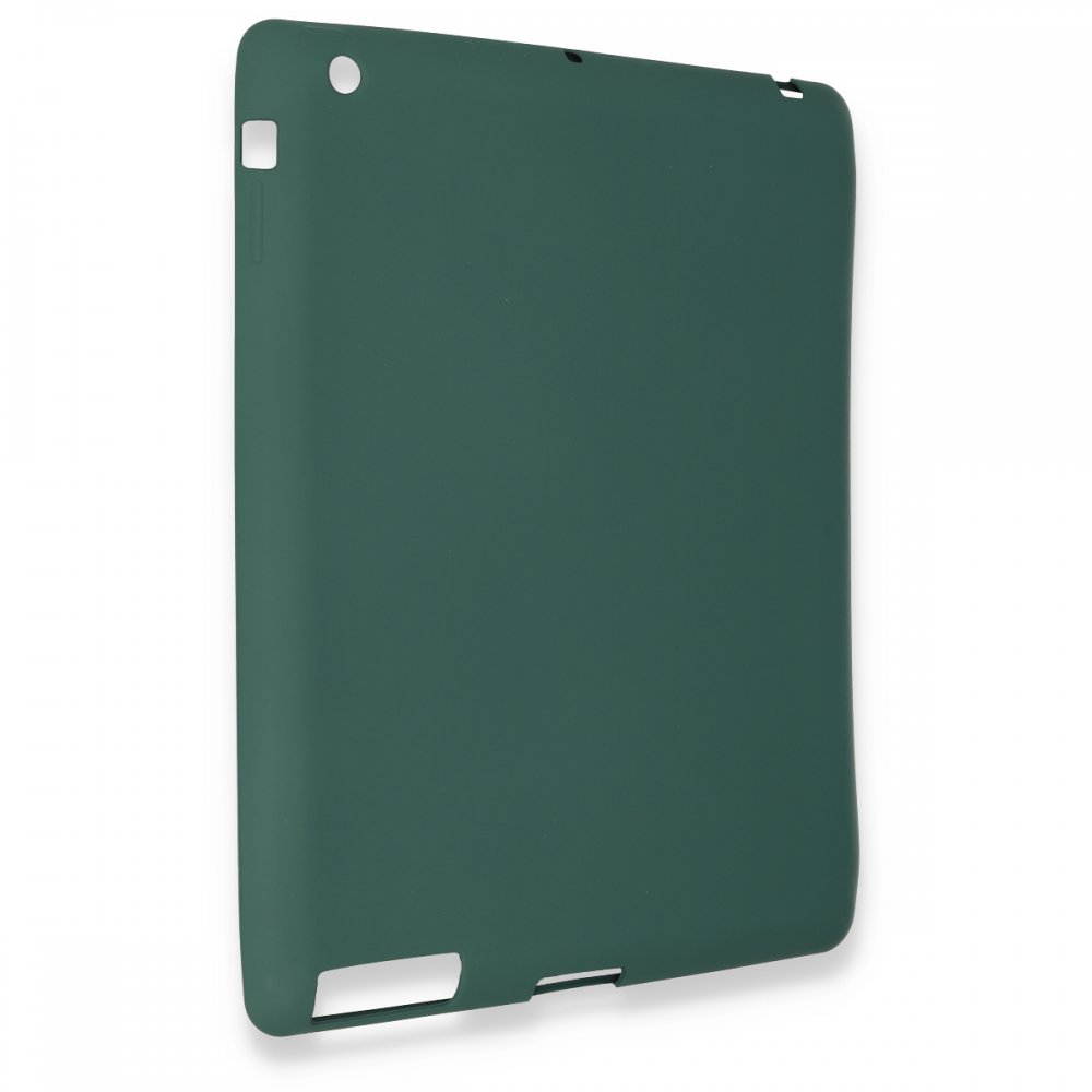  iPad 2 9.7 Kılıf Evo Tablet Silikon - Yeşil