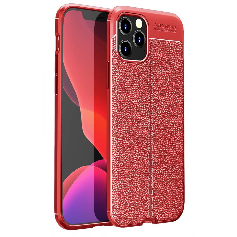  iPhone 12 Pro Max Kılıf Auto Focus Kapak - Kırmızı