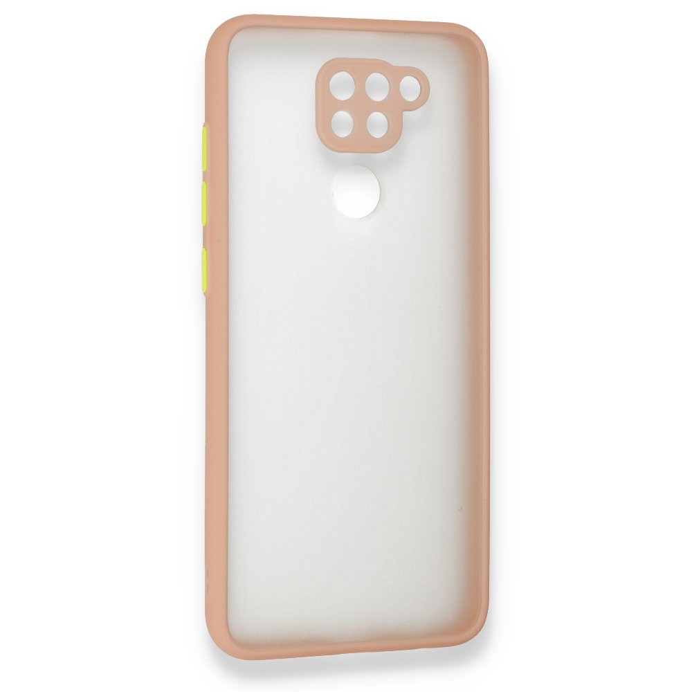 Redmi Note 9 Kılıf Montreal Silikon Kapak - Pembe