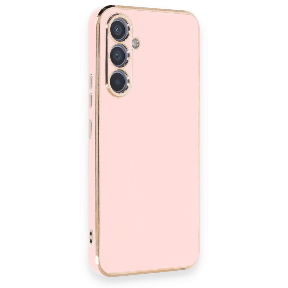  Samsung Galaxy A54 5G Kılıf Volet Silikon - Pembe