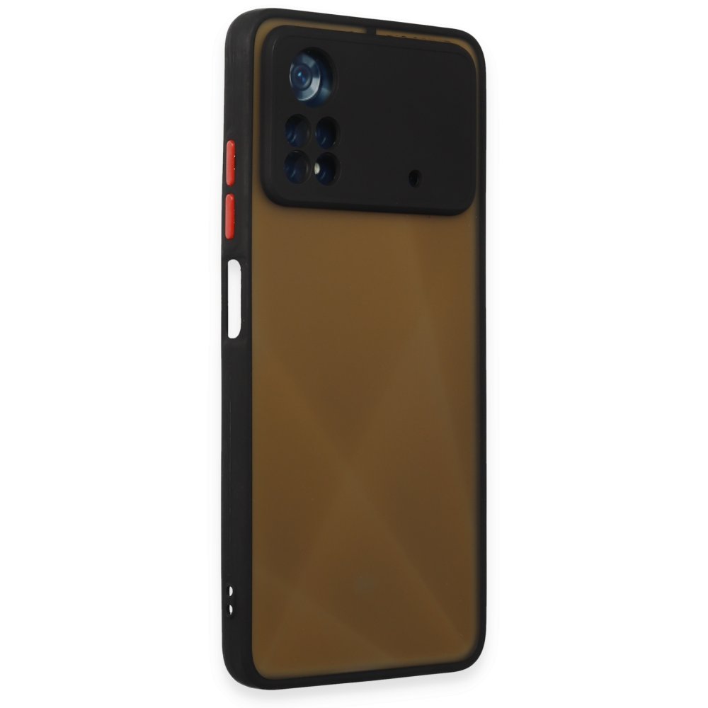  Xiaomi Poco X4 Pro 5G Kılıf Montreal Silikon Kapak - Siyah