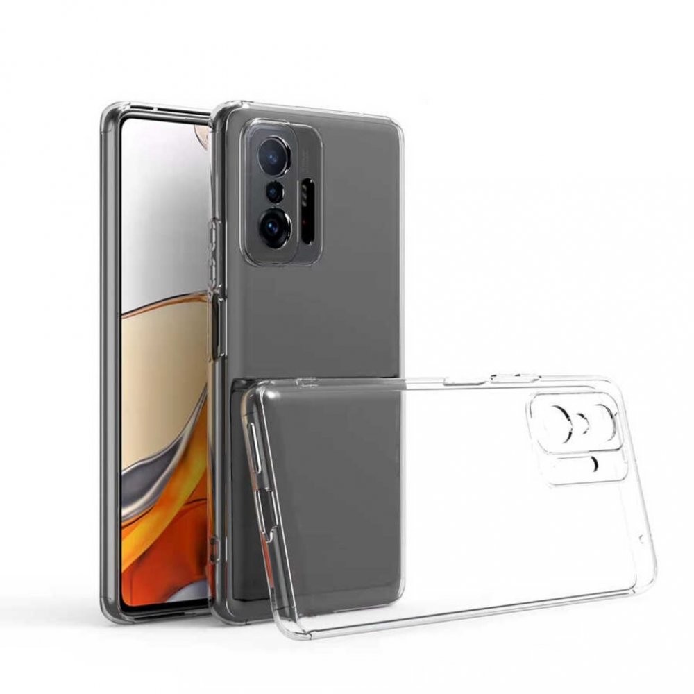  Xiaomi Mi 11T Kılıf Lüx Şeffaf Silikon