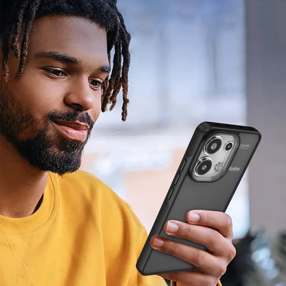 Redmi Note 13 Pro 4G Kılıf Elegant Kapak - Derin Mor