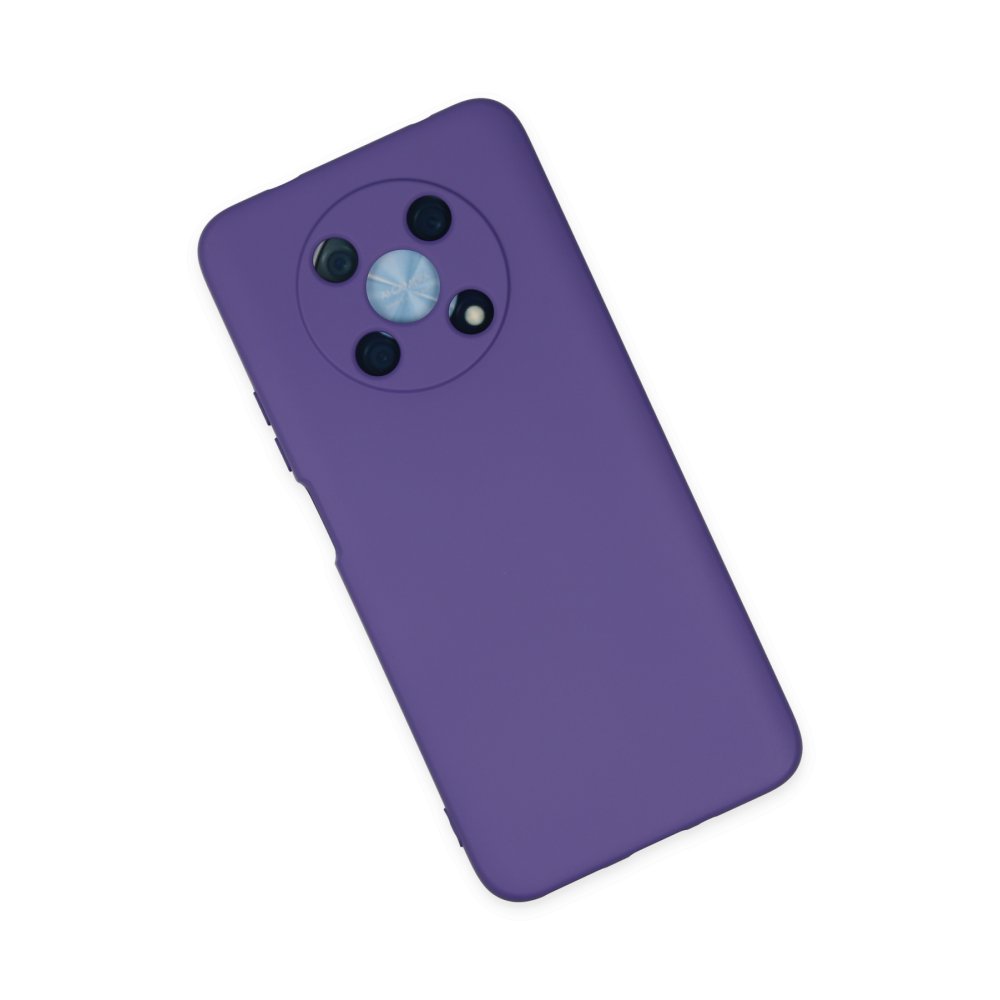 Huawei Nova Y90 Kılıf Nano içi Kadife Silikon - Mor  Huawei Nova Y90 Kılıf Nano içi Kadife Silikon - Mor