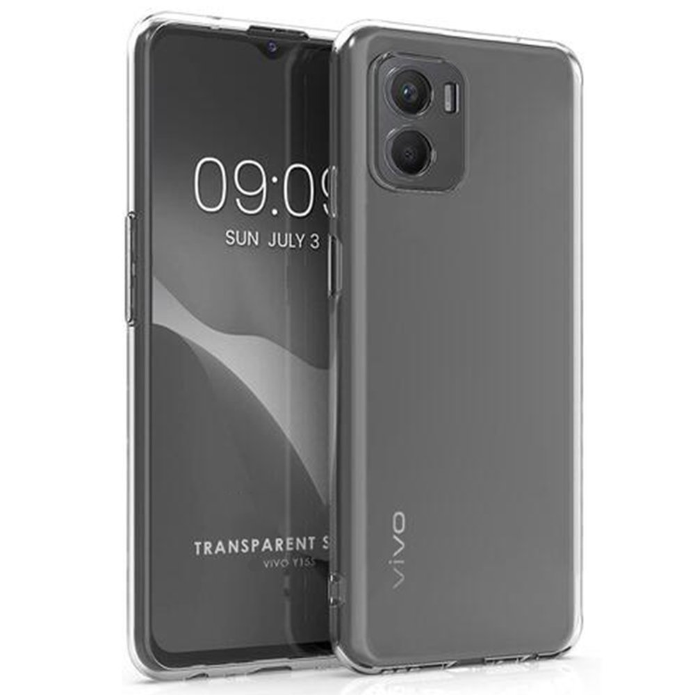  Vivo Y15S Kılıf Lüx Şeffaf Silikon