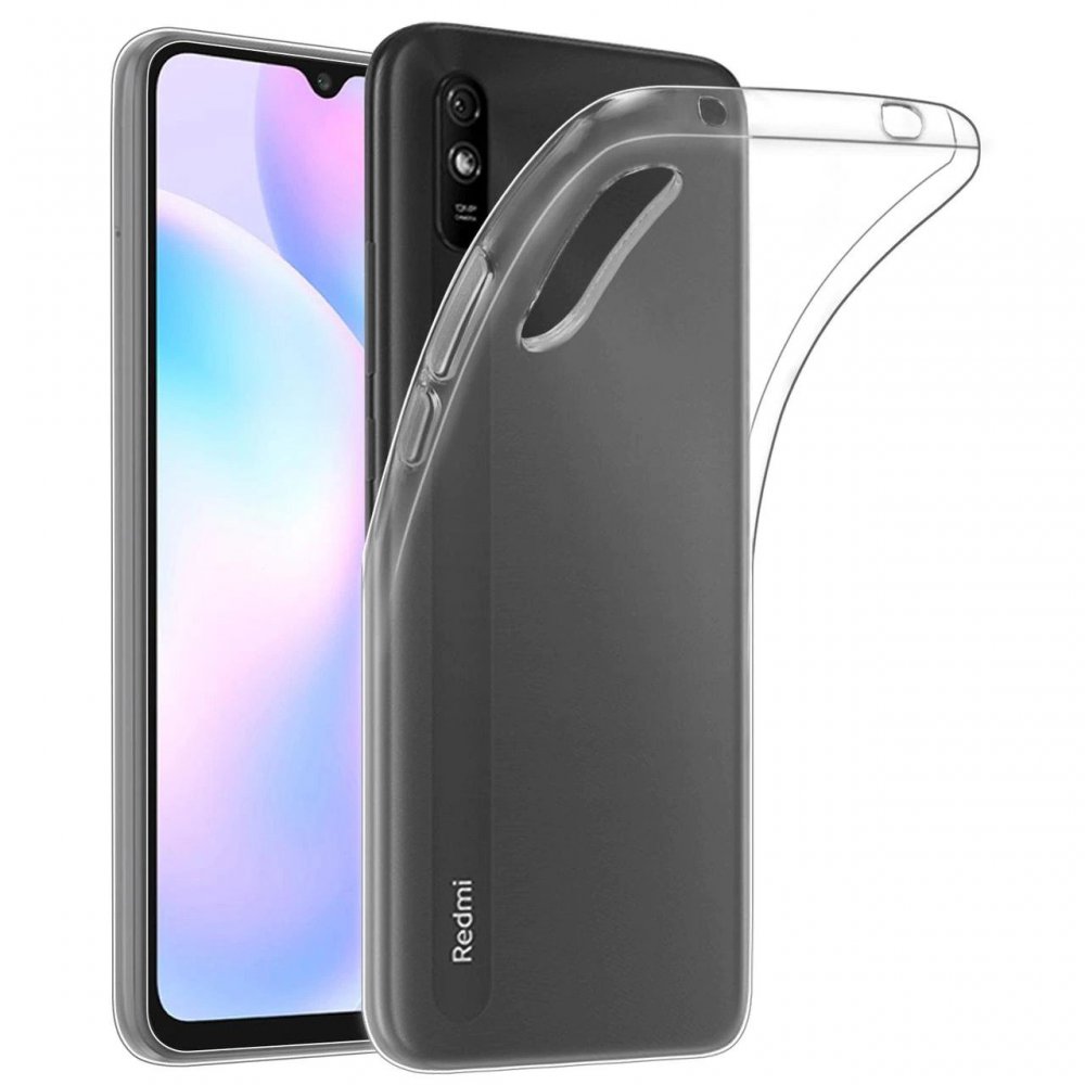 Redmi 9A Kılıf Lüx Şeffaf Silikon - Şeffaf Redmi 9A Kılıf Lüx Şeffaf Silikon - Şeffaf