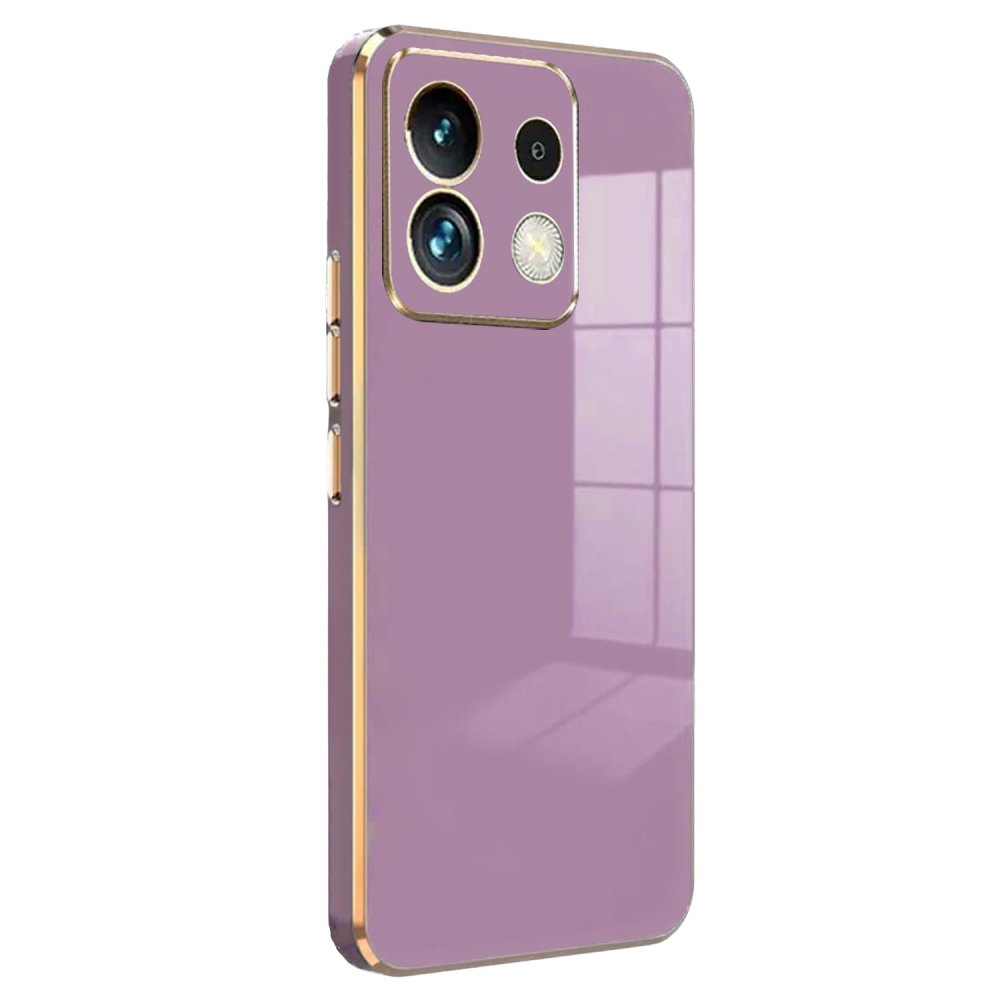 Redmi Note 13 Pro 5G Kılıf Volet Silikon - Mor Redmi Note 13 Pro 5G Kılıf Volet Silikon - Mor