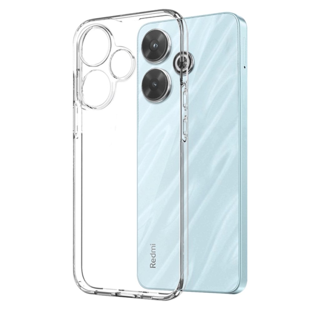 Redmi 13 4G Kılıf Kart Şeffaf Silikon - Şeffaf Redmi 13 4G Kılıf Kart Şeffaf Silikon - Şeffaf