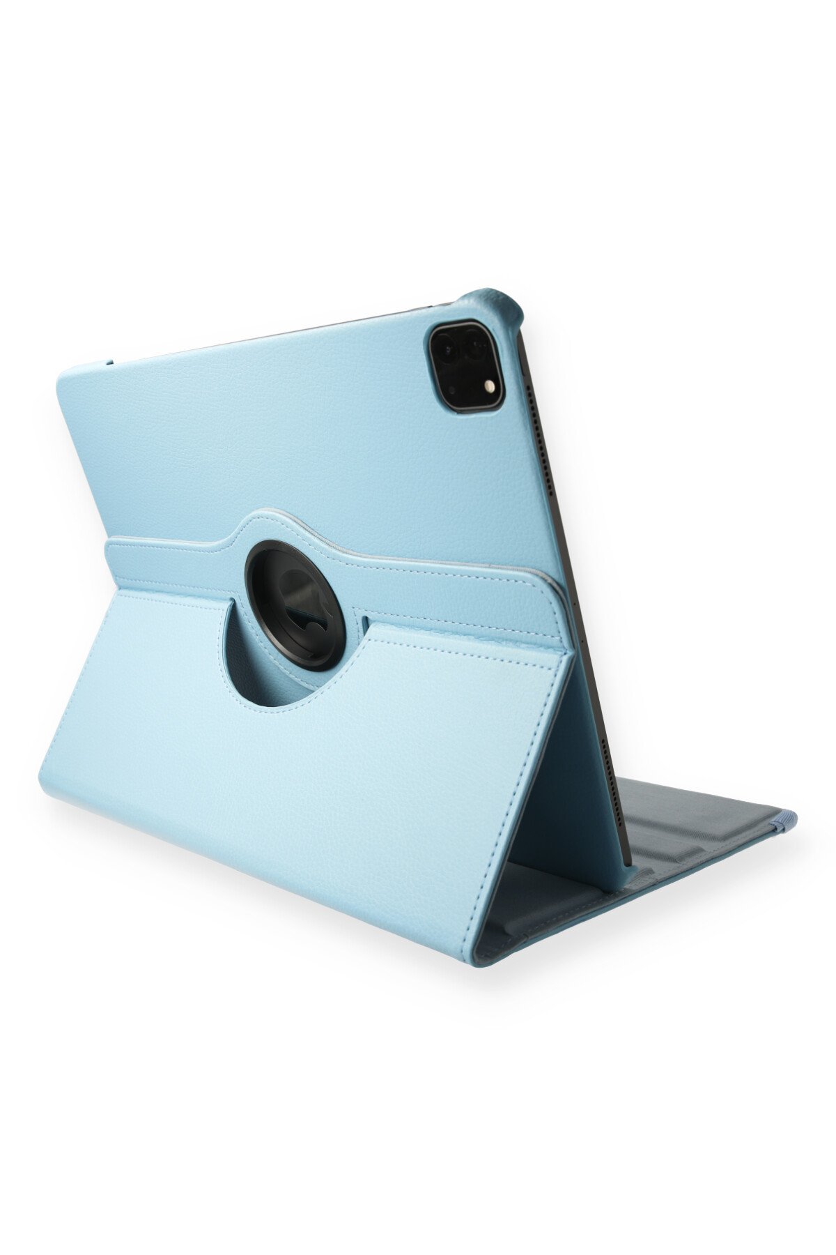 iPad Pro 11 (2018) Kılıf 360 Tablet Deri Kılıf - Turkuaz iPad Pro 11 (2018) Kılıf 360 Tablet Deri Kılıf - Turkuaz