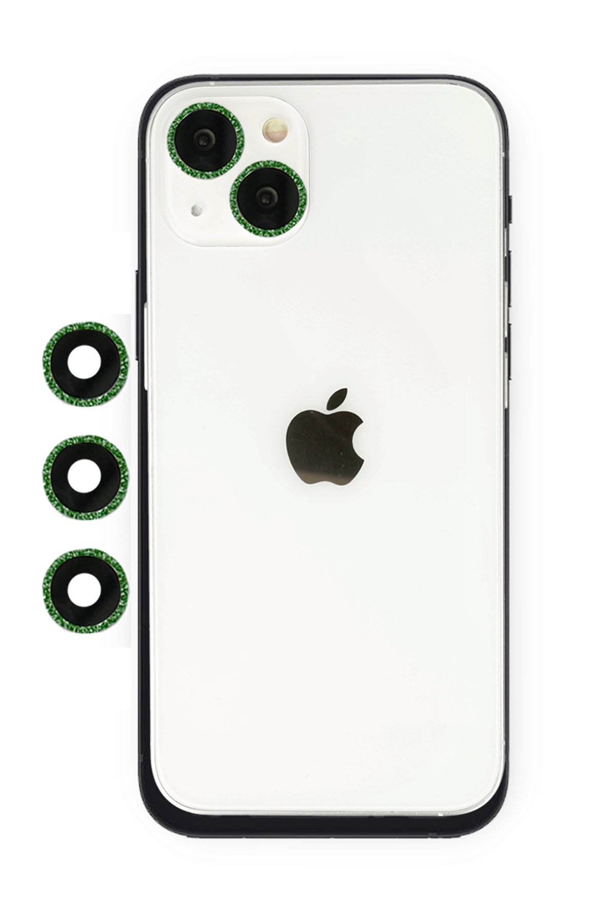 iPhone 14 Plus Shine Kamera Lens - Yeşil iPhone 14 Plus Shine Kamera Lens - Yeşil