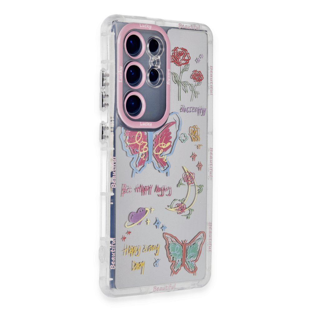  Samsung Galaxy S24 Ultra Kılıf Reflexion Desenli Kapak - Desen 8