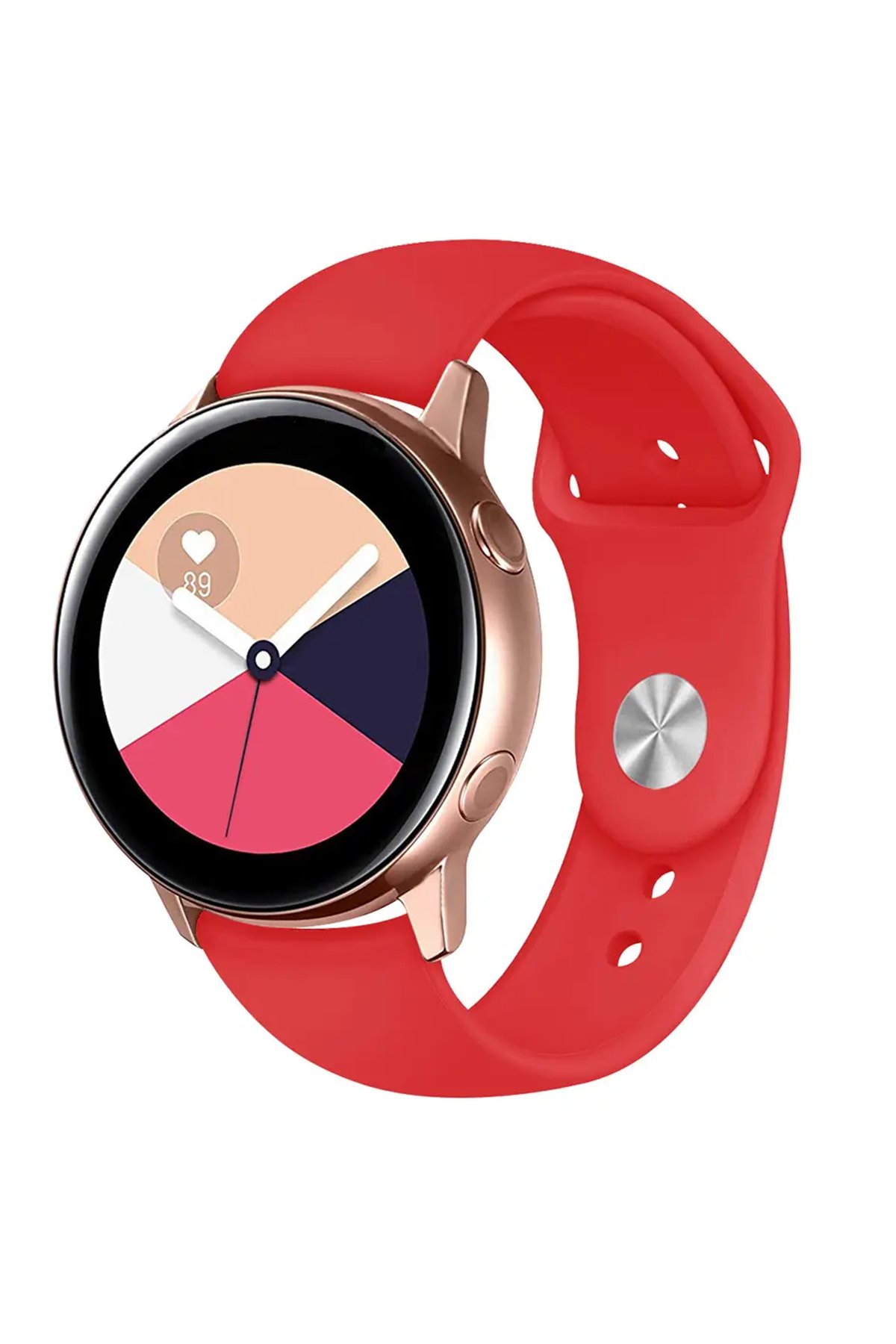 Watch 22mm Klasik Kordon - Kırmızı Watch 22mm Klasik Kordon - Kırmızı