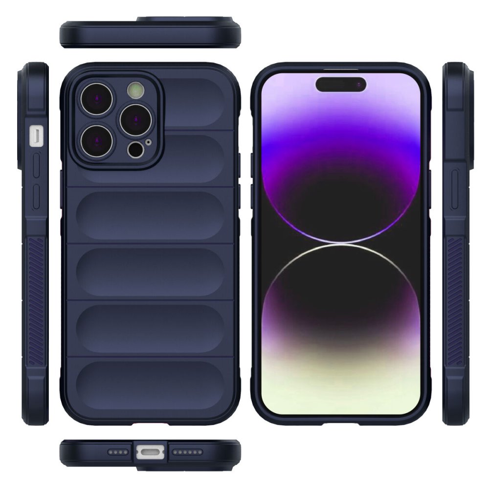  iPhone 13 Pro Kılıf Optimum Silikon - Lacivert