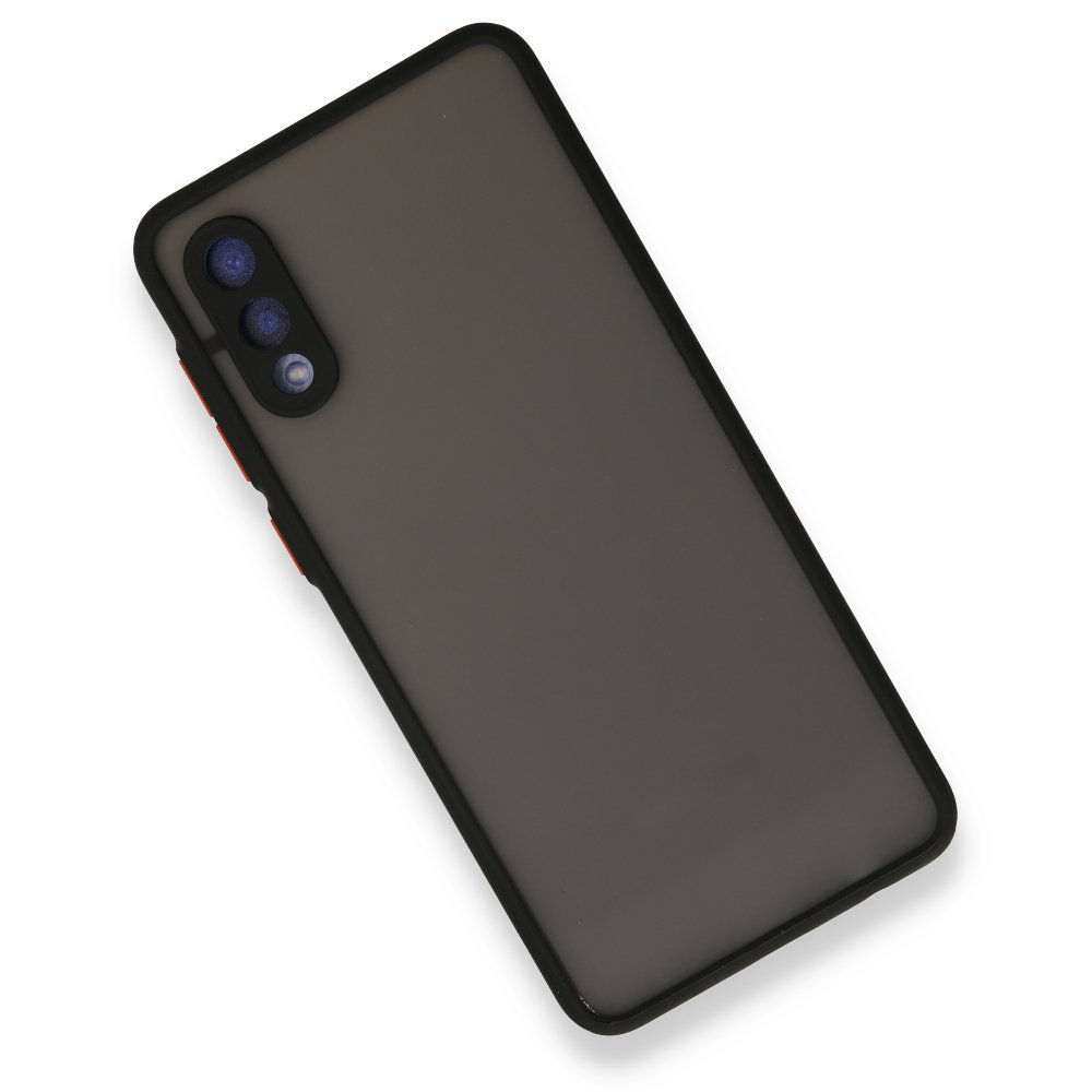  Samsung Galaxy A02 Kılıf Montreal Silikon Kapak - Siyah