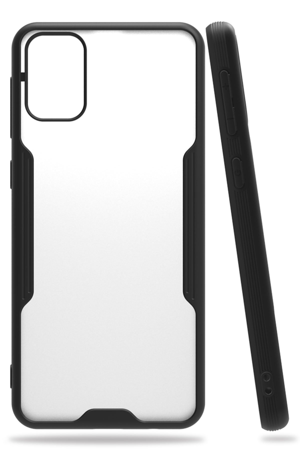 Samsung Galaxy M31 Kılıf Platin Silikon - Siyah Samsung Galaxy M31 Kılıf Platin Silikon - Siyah