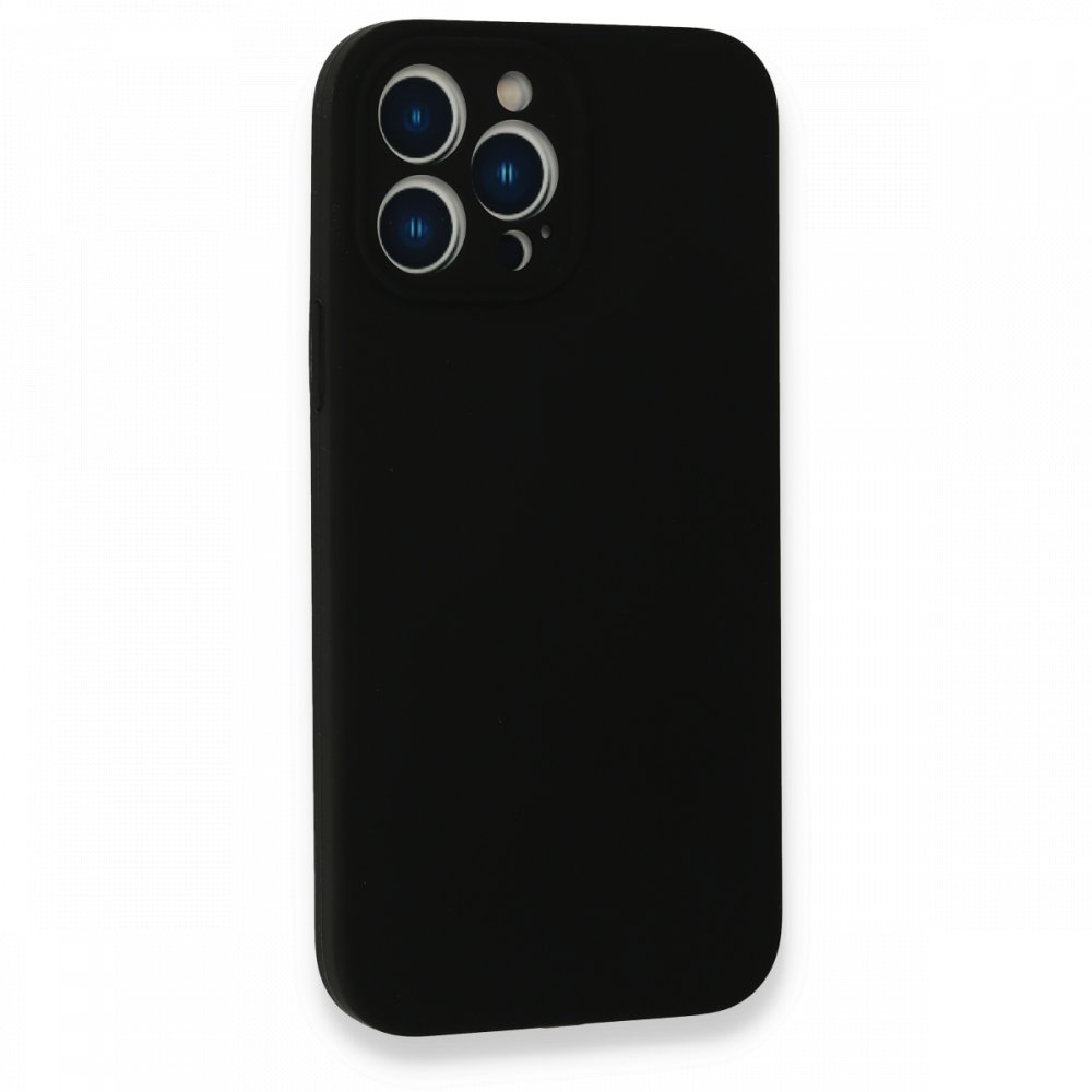  iPhone 13 Pro Kılıf Lansman Legant Silikon - Siyah