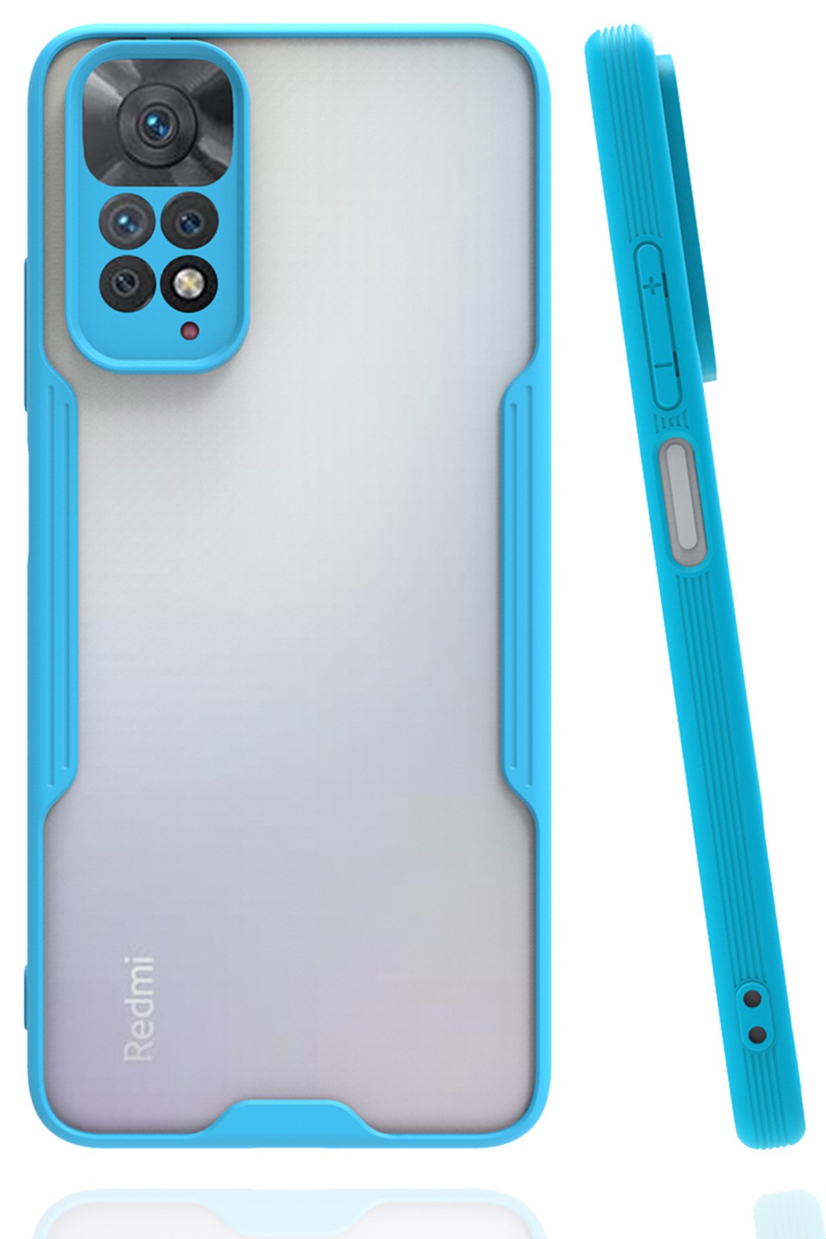 Redmi Note 11 Kılıf Platin Silikon - Mavi Redmi Note 11 Kılıf Platin Silikon - Mavi