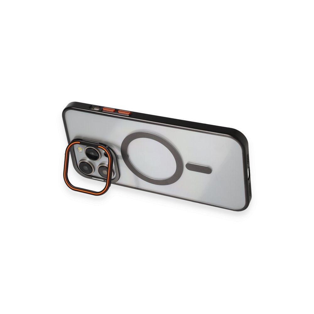 Joko iPhone 14 Pro Crown Lens Standlı Magsafe Kapak - Derin Mor