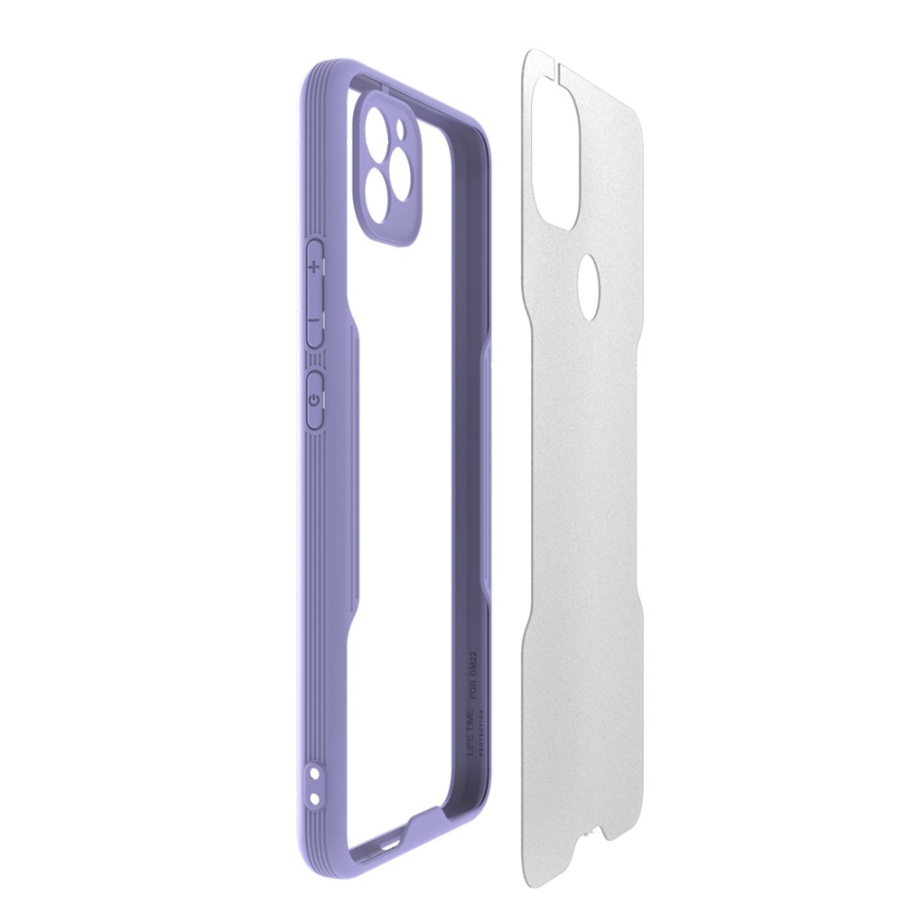  General Mobile GM 22 Kılıf Platin Silikon - Siyah