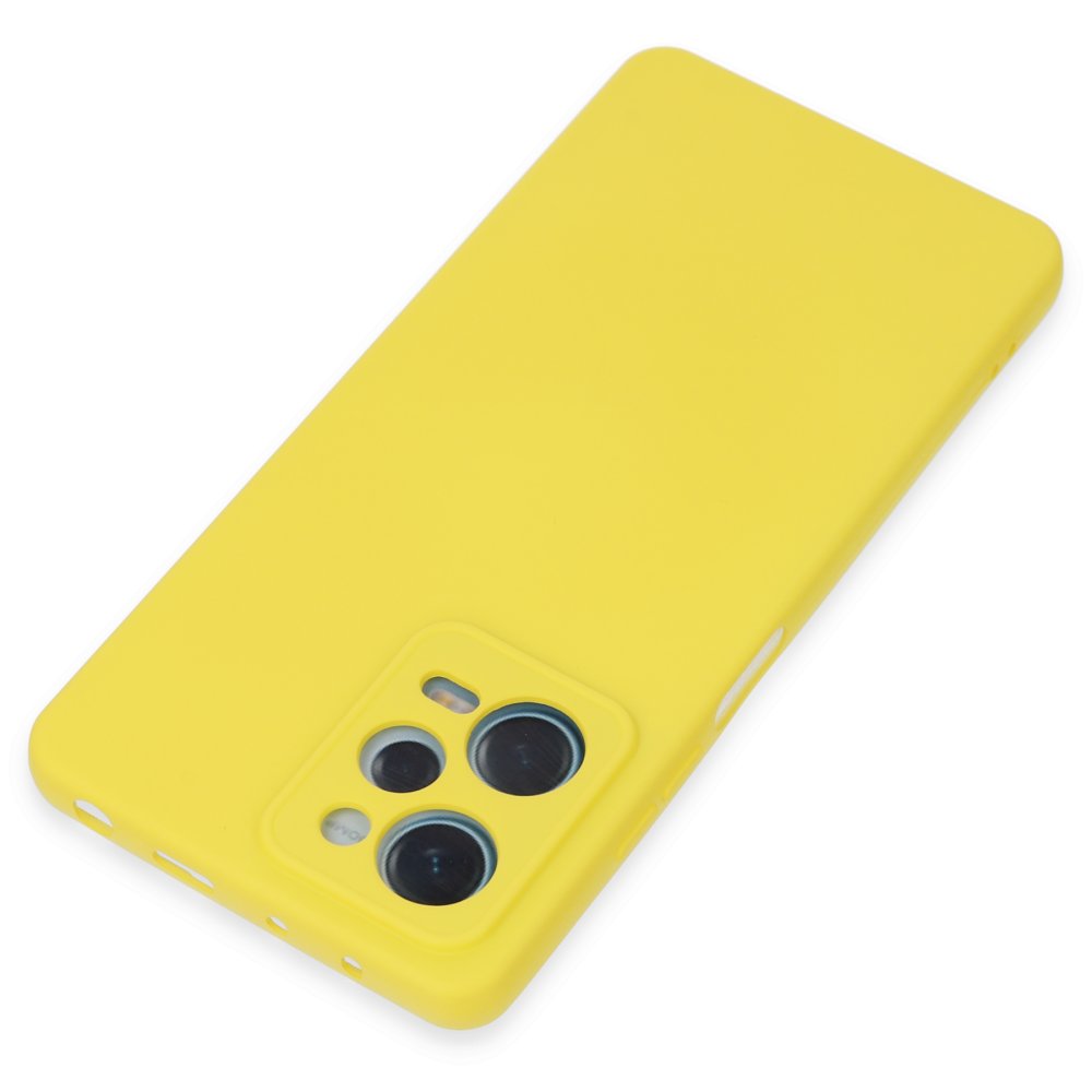 Xiaomi Poco X5 5G Kılıf Nano içi Kadife Silikon - Sarı Xiaomi Poco X5 5G Kılıf Nano içi Kadife Silikon - Sarı