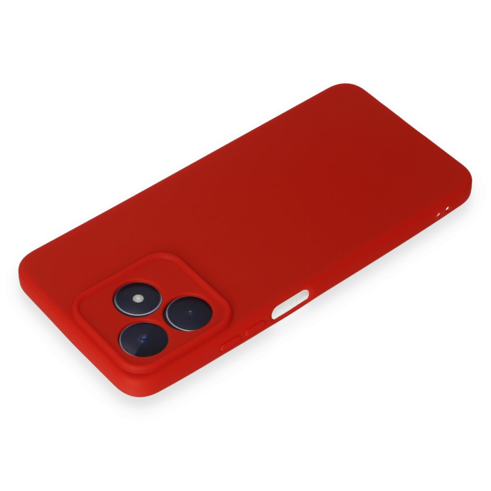 Realme C53 Kılıf First Silikon - Kırmızı Realme C53 Kılıf First Silikon - Kırmızı