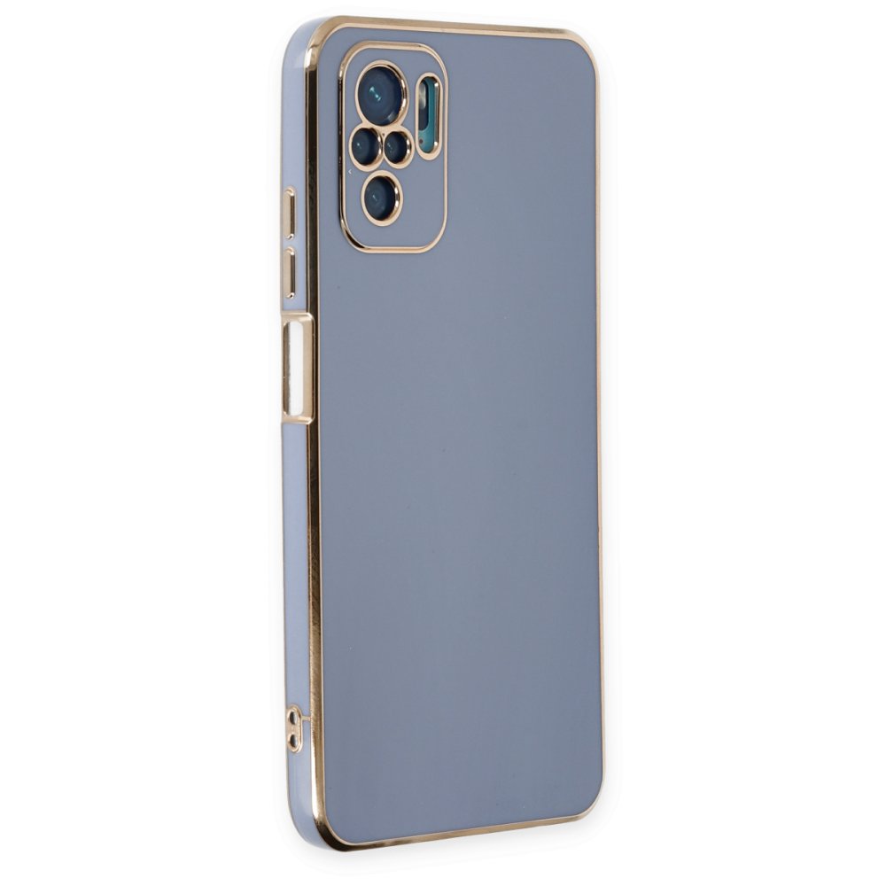 Xiaomi Poco M5s Kılıf Volet Silikon - Mavi  Xiaomi Poco M5s Kılıf Volet Silikon - Mavi