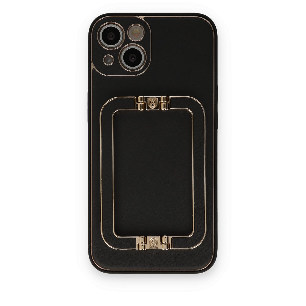 iPhone 14 Kılıf Coco Elit Kapak - Siyah iPhone 14 Kılıf Coco Elit Kapak - Siyah