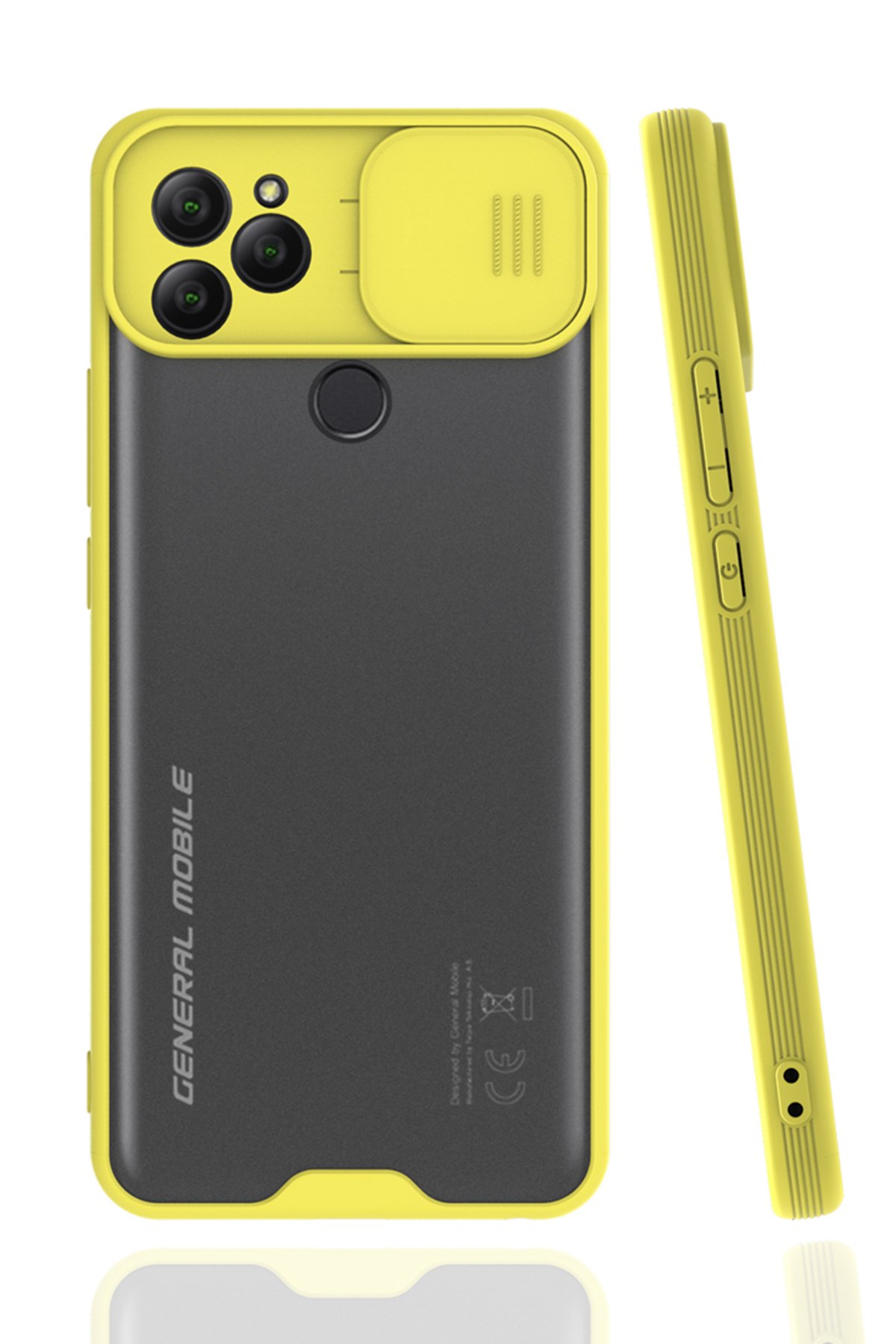  General Mobile GM 21 Kılıf Platin Kamera Koruma Silikon - Sarı