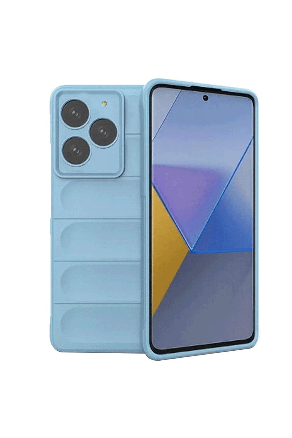 General Mobile Era 50 Kılıf Optimum Silikon - Sky Blue General Mobile Era 50 Kılıf Optimum Silikon - Sky Blue