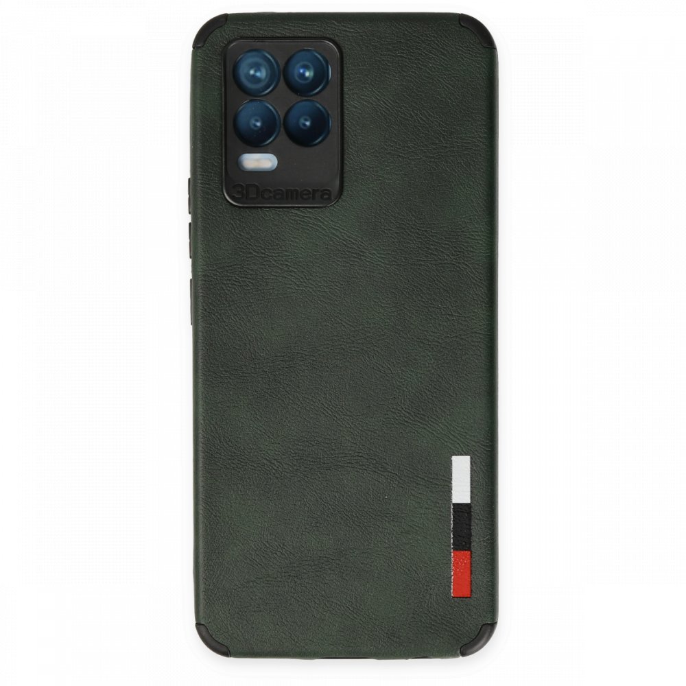  Realme 8 Pro Kılıf Loop Deri Silikon - Yeşil