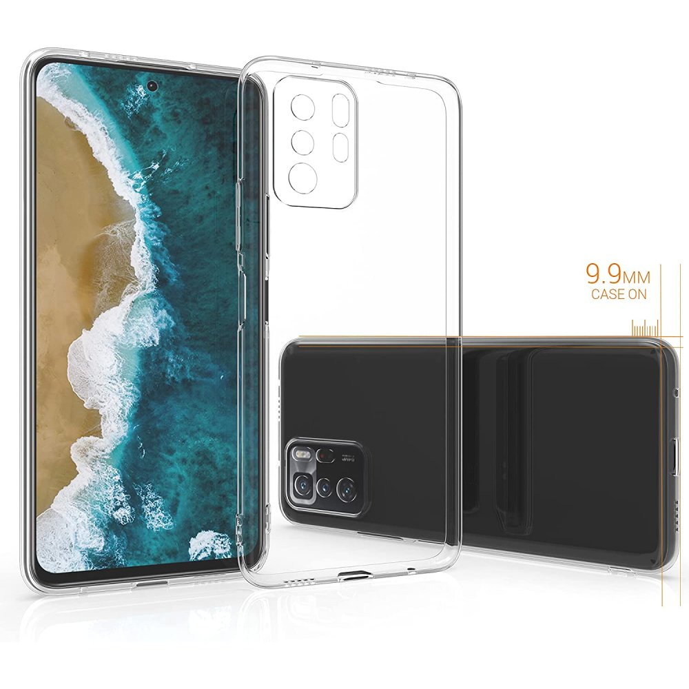  Xiaomi Poco X3 GT Kılıf Lüx Şeffaf Silikon