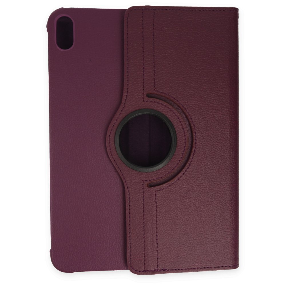 iPad 2022 10.9 (10.nesil) Kılıf 360 Tablet Deri Kılıf - Mürdüm iPad 2022 10.9 (10.nesil) Kılıf 360 Tablet Deri Kılıf - Mürdüm