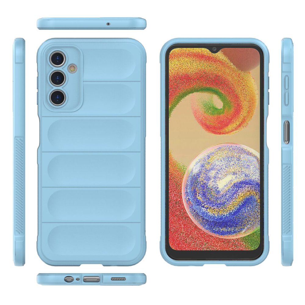  Samsung Galaxy A14 4G Kılıf Optimum Silikon - Sky Blue