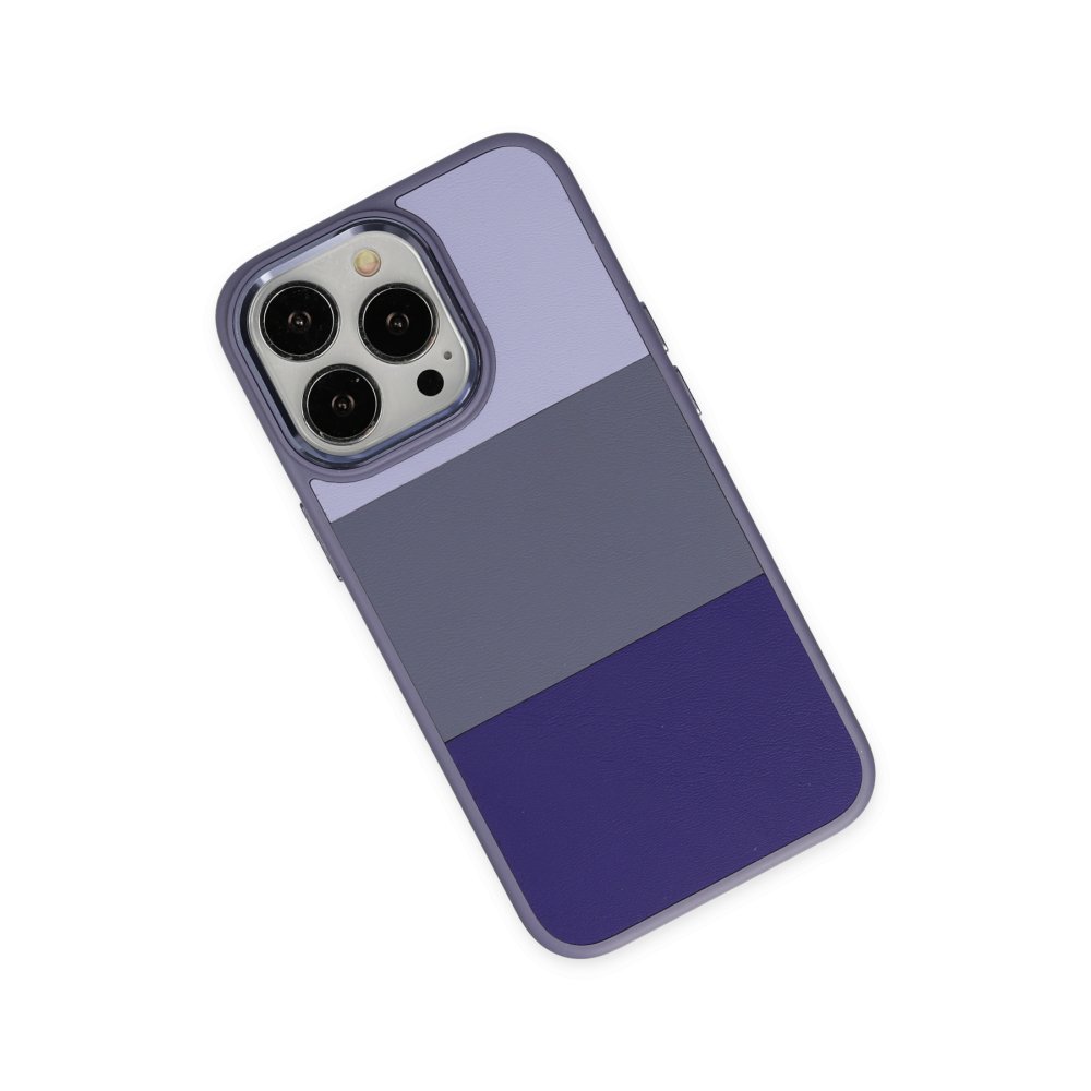  iPhone 14 Pro Max Kılıf King Kapak - Lila-Mor