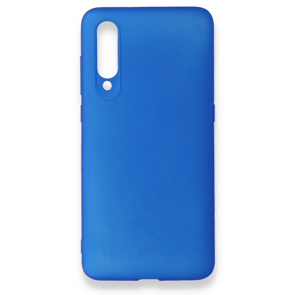Xiaomi Mi 9 Kılıf First Silikon - Mavi  Xiaomi Mi 9 Kılıf First Silikon - Mavi
