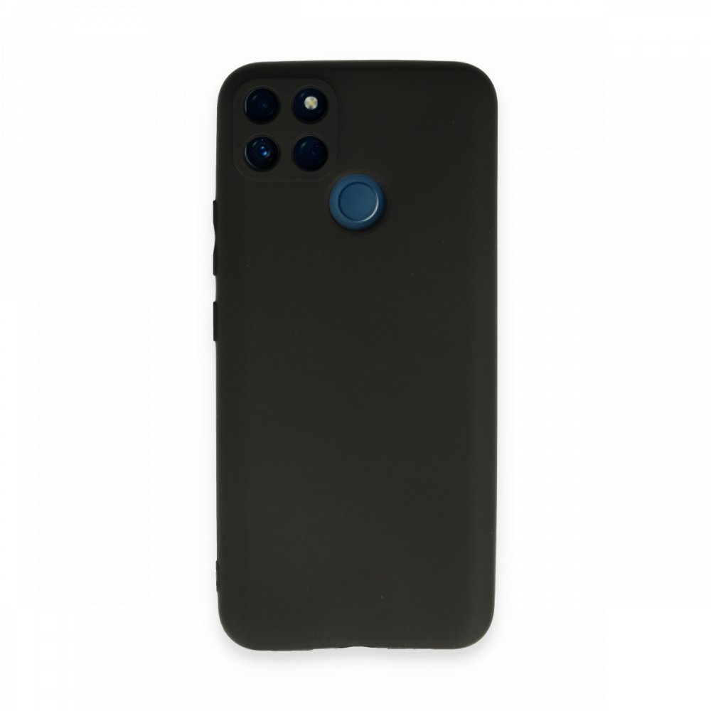  Realme C21Y Kılıf First Silikon - Siyah