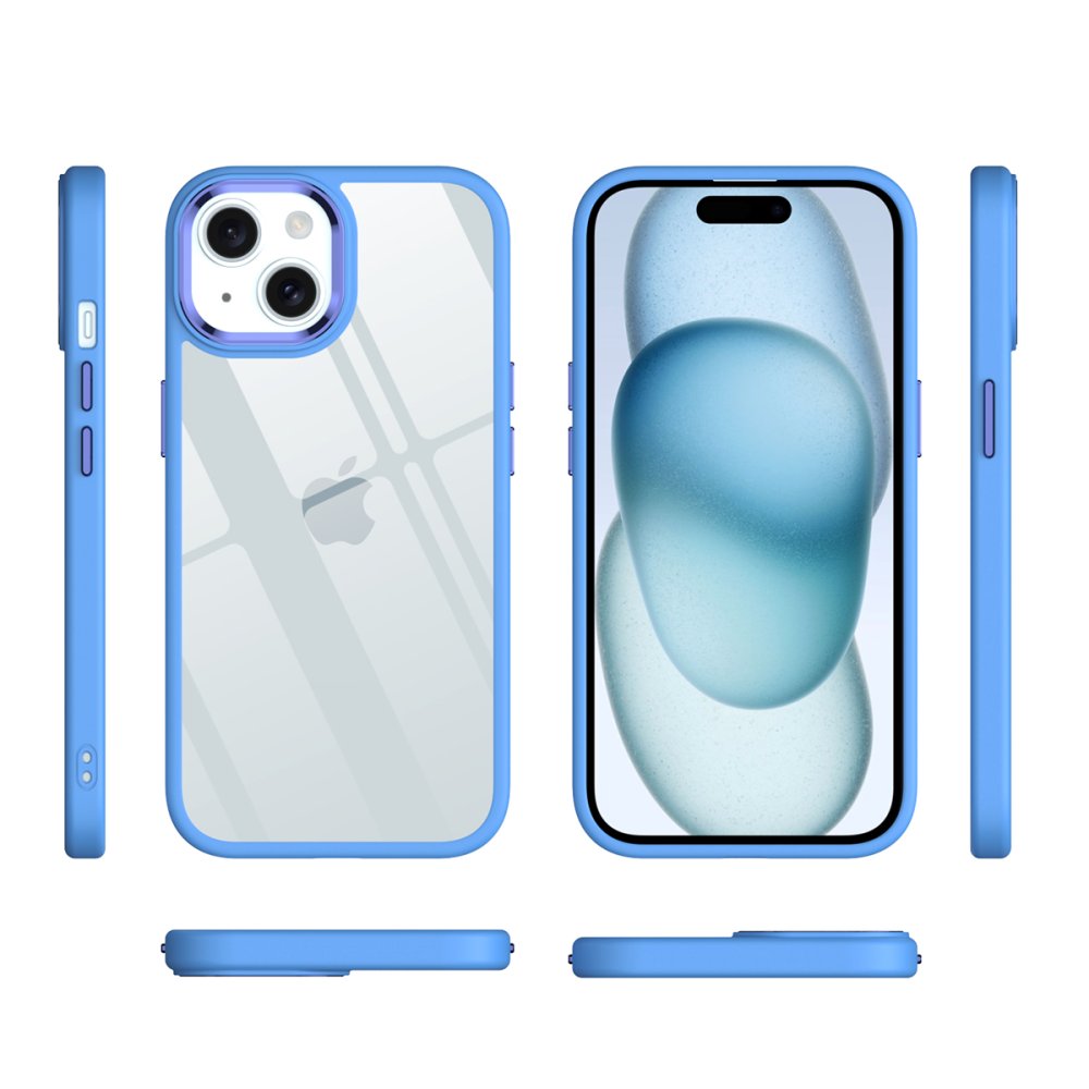  iPhone 15 Kılıf Power Silikon - Lila