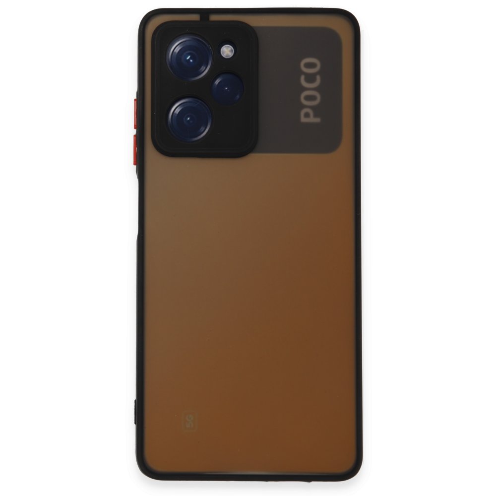 Xiaomi Poco X5 Pro 5G Kılıf Montreal Silikon Kapak - Siyah  Xiaomi Poco X5 Pro 5G Kılıf Montreal Silikon Kapak - Siyah