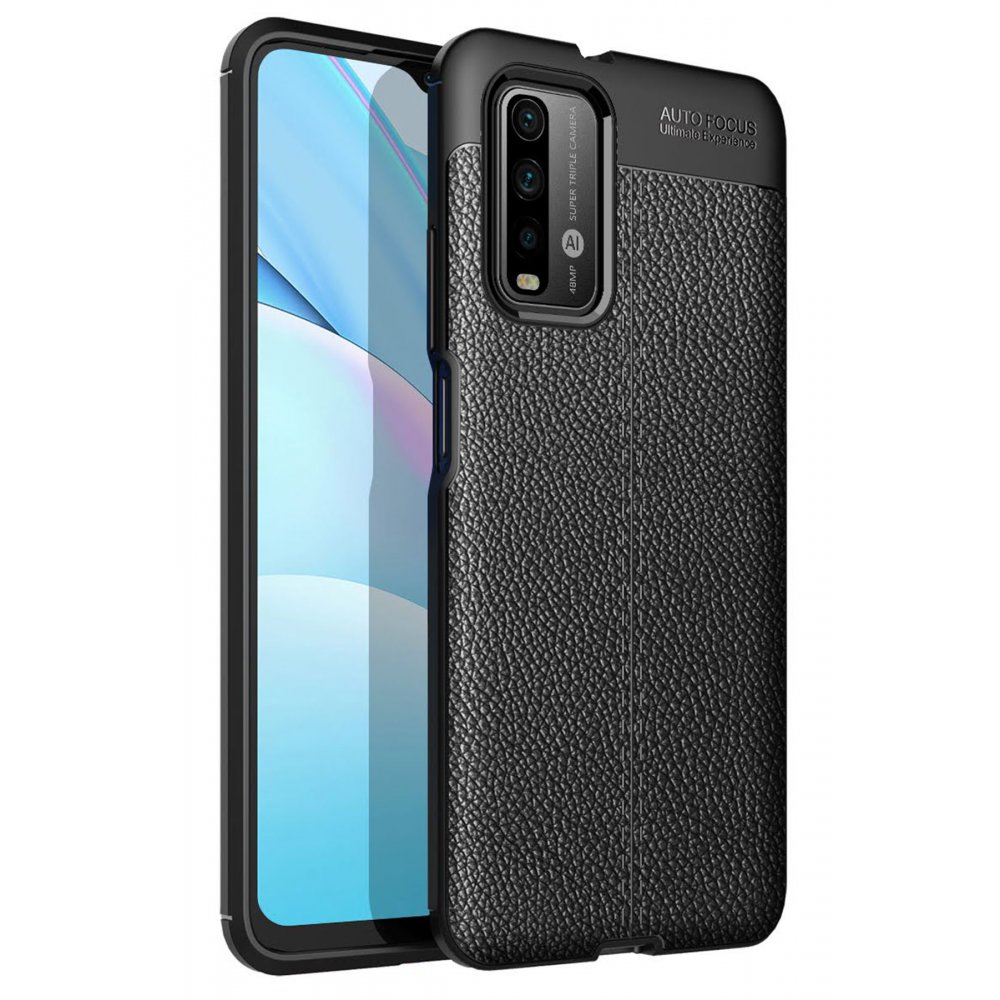 Redmi Note 9 4G Kılıf Auto Focus Kapak - Siyah
