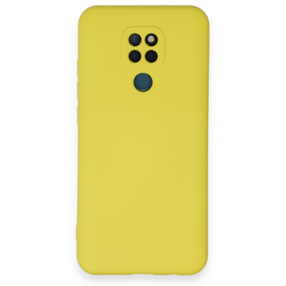  General Mobile GM 20 Kılıf Nano içi Kadife Silikon - Sarı