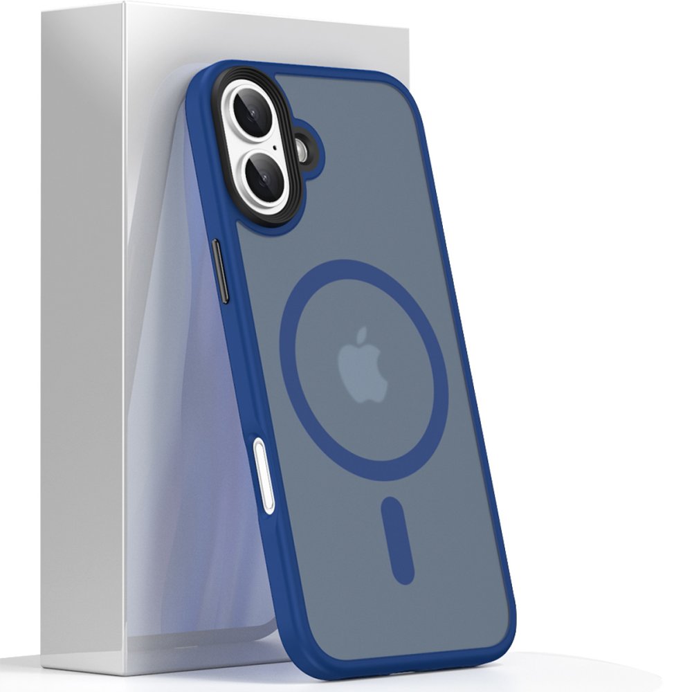 iPhone 16 Plus Kılıf Trex Magneticsafe Kapak - Lacivert