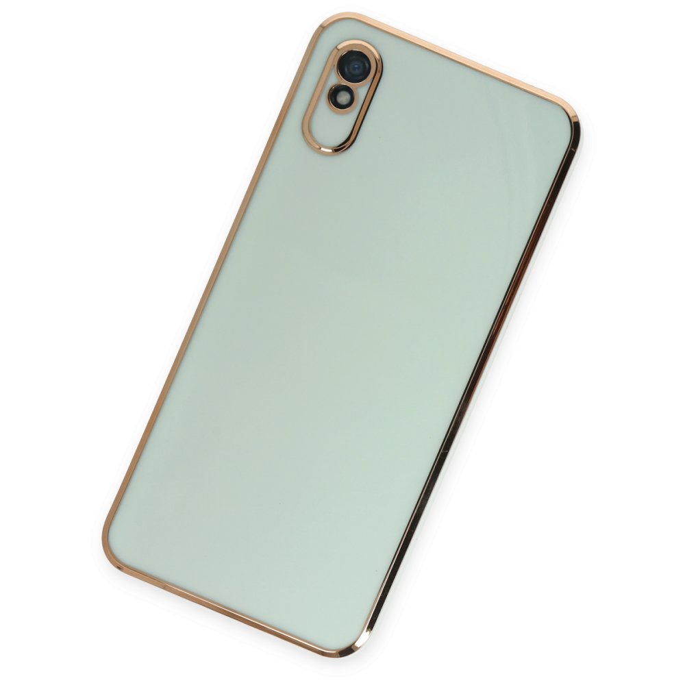 Redmi 9A Kılıf Volet Silikon - Açık Yeşil Redmi 9A Kılıf Volet Silikon - Açık Yeşil