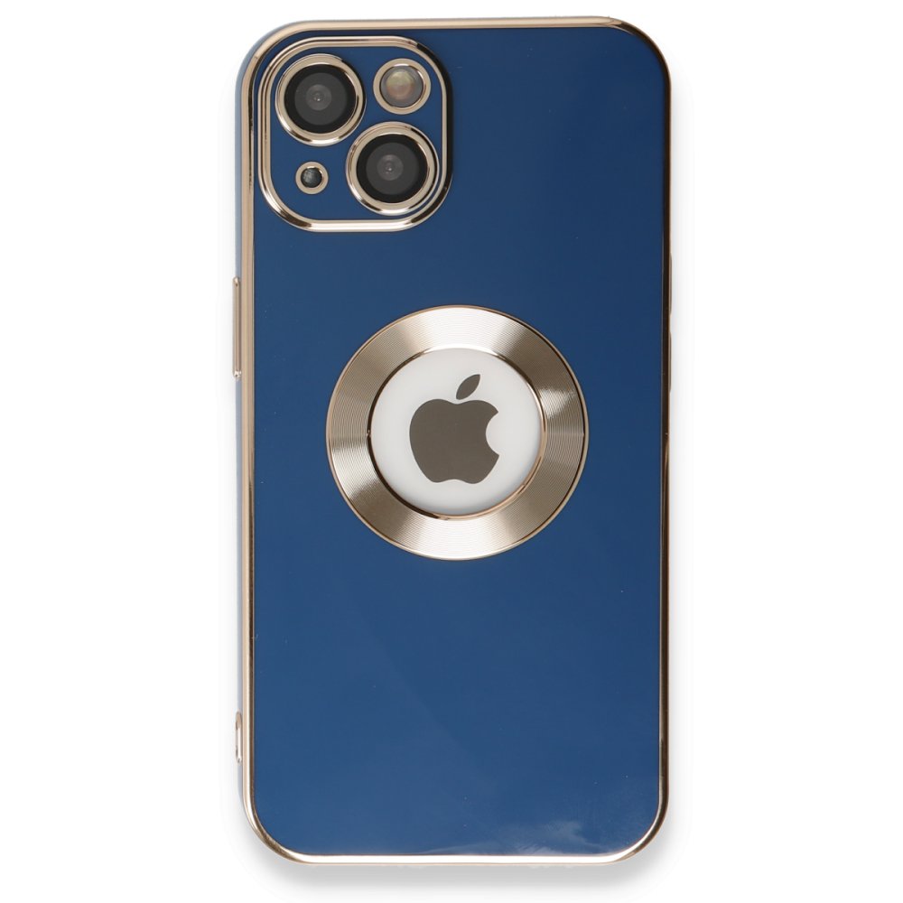  iPhone 14 Plus Kılıf Store Silikon - Mavi